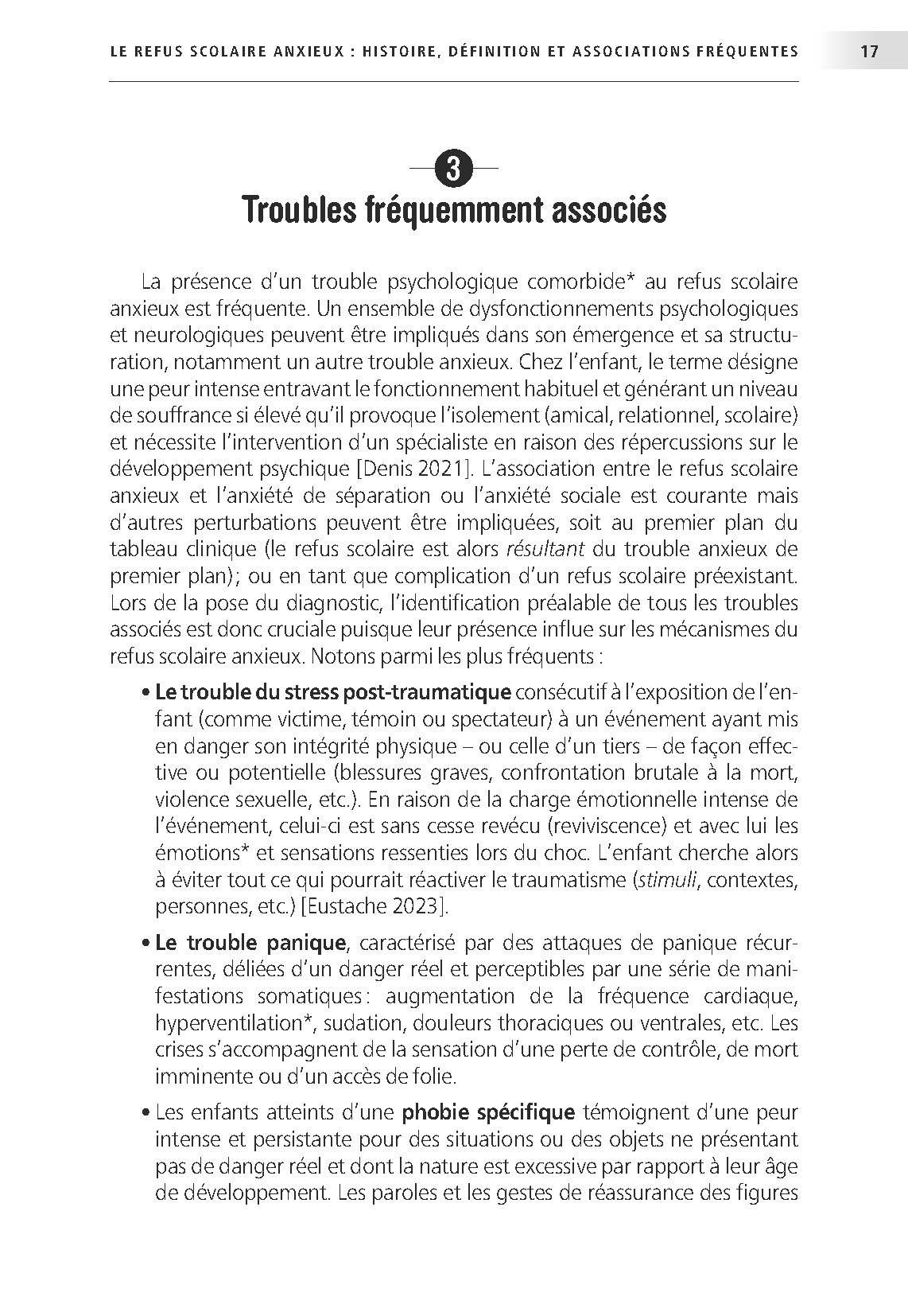LE REFUS SCOLAIRE ANXIEUX : AGIR AU SEIN DE L