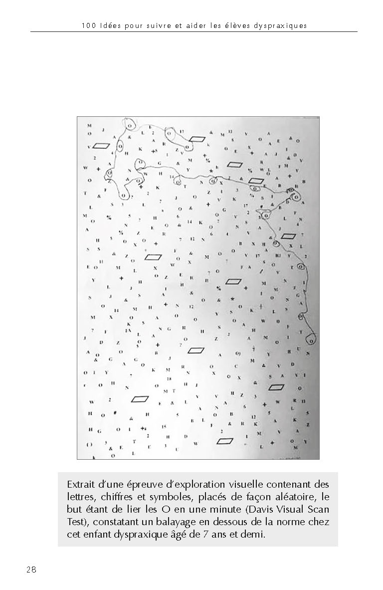 100 IDEES POUR SUIVRE ET AIDER LES ENFANTS DYSPRAXIQUES