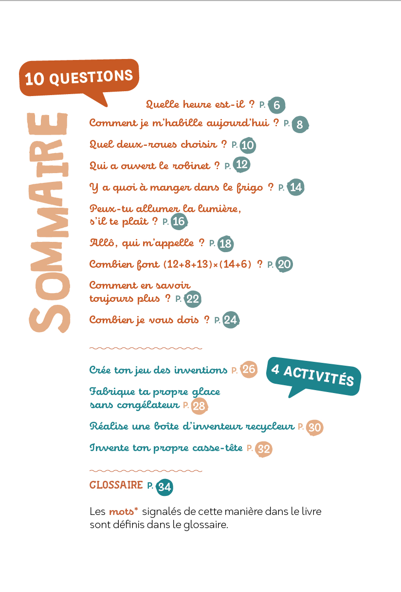 COMMENT FAISAIT-ON AVANT CERTAINES INVENTIONS ? 