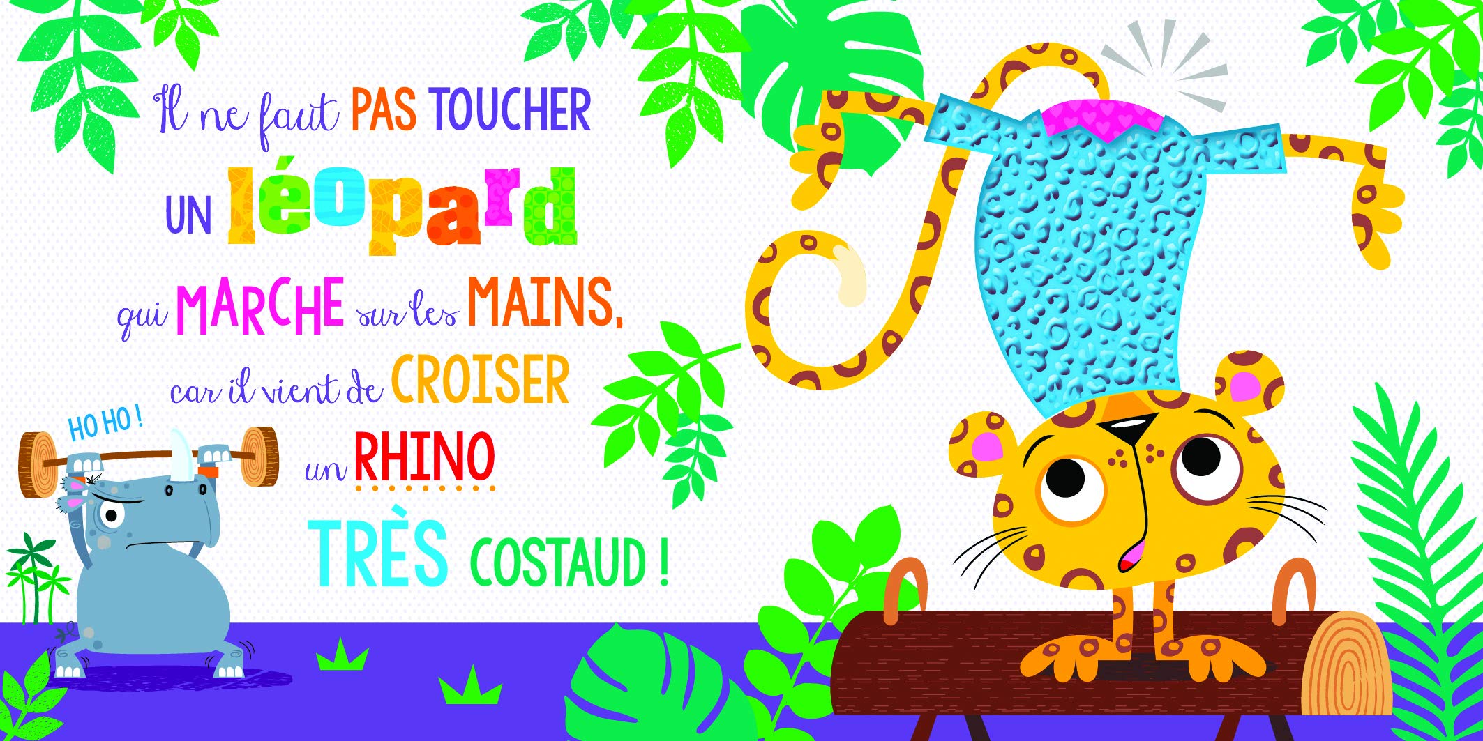 IL NE FAUT PAS TOUCHER UN ELEPHANT !