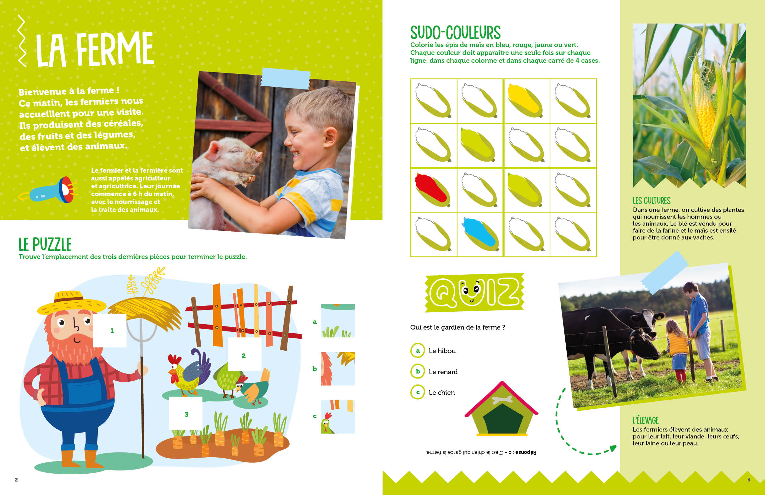 JEUX ET ACTIVITES - LA FERME