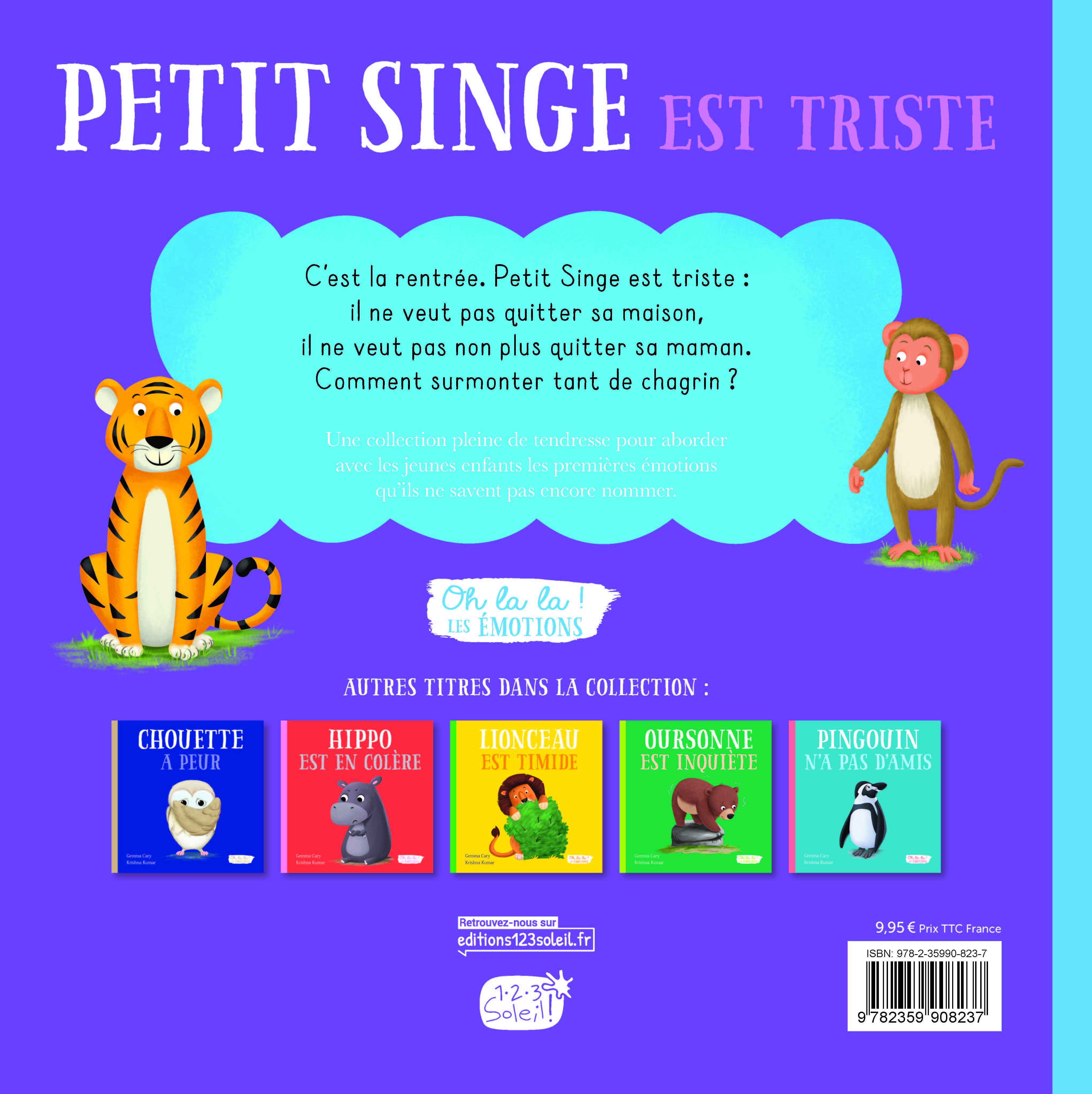 PETIT SINGE EST TRISTE - OH LA LA ! LES EMOTIONS 