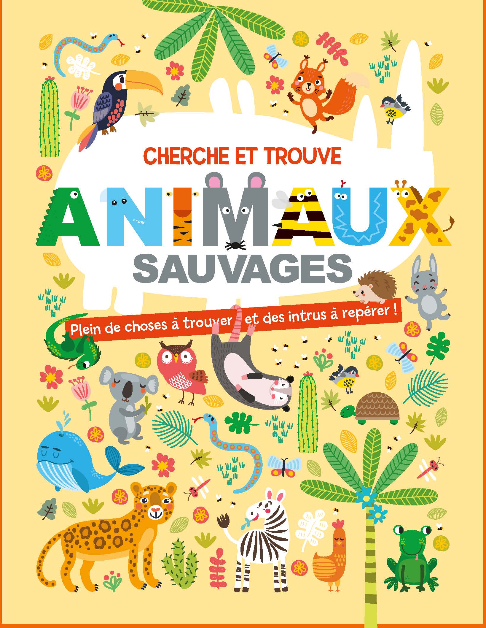 CHERCHE ET TROUVE ANIMAUX SAUVAGES 