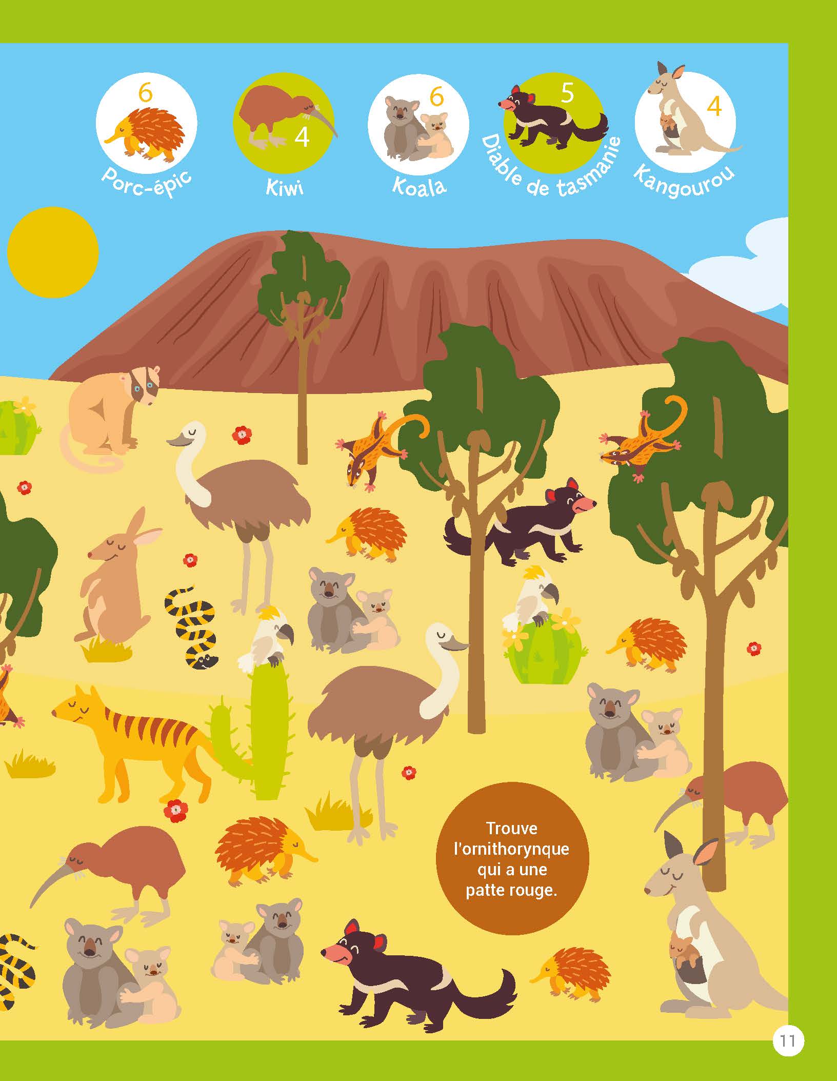 CHERCHE ET TROUVE ANIMAUX SAUVAGES 