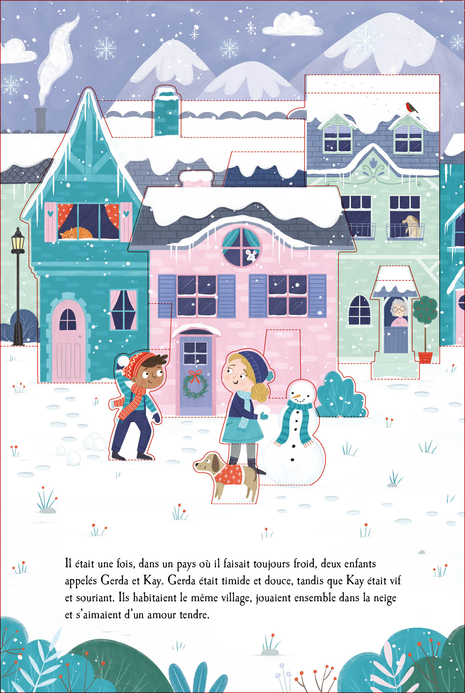MON LIVRE POP-UP - LA REINE DES NEIGES