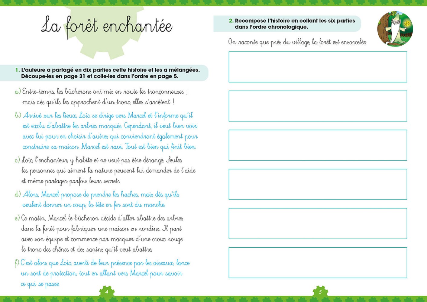 Compréhension De Texte 3E Harmos