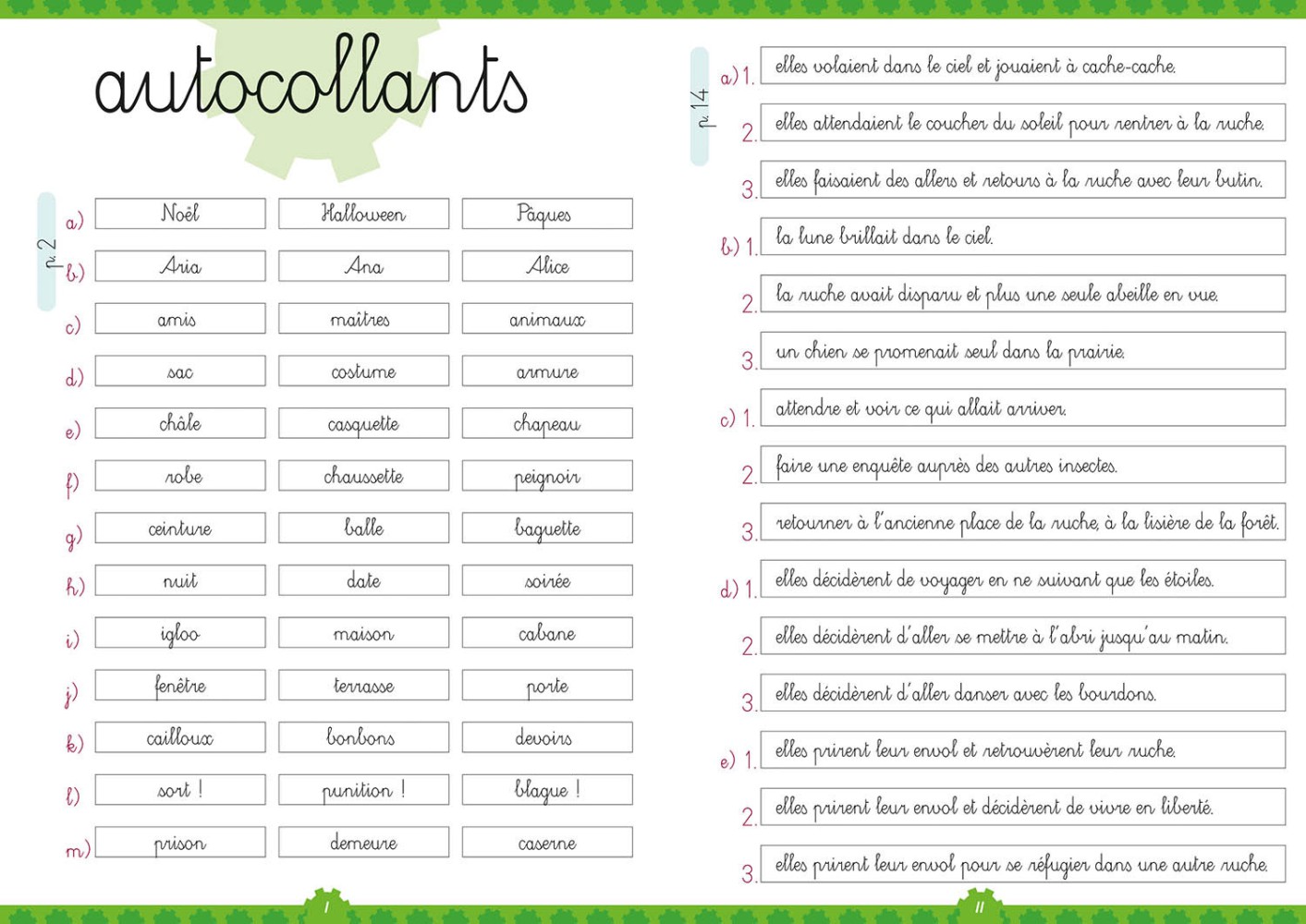 Compréhension De Texte 3E Harmos