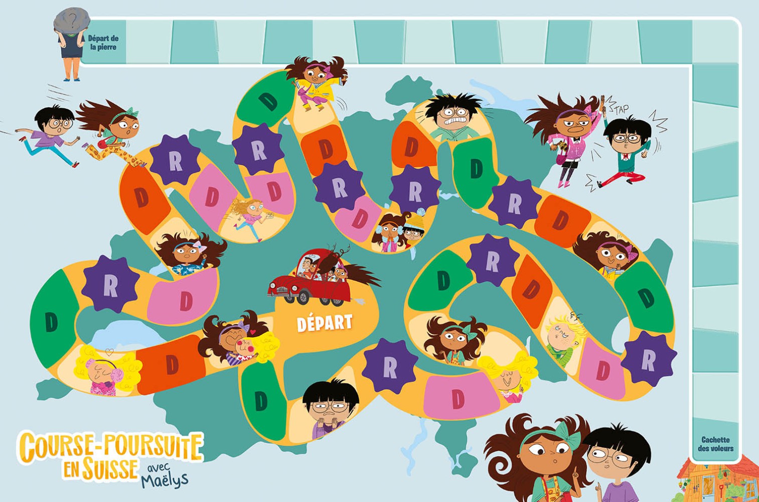 Course-Poursuite En Suisse Avec Maëlys