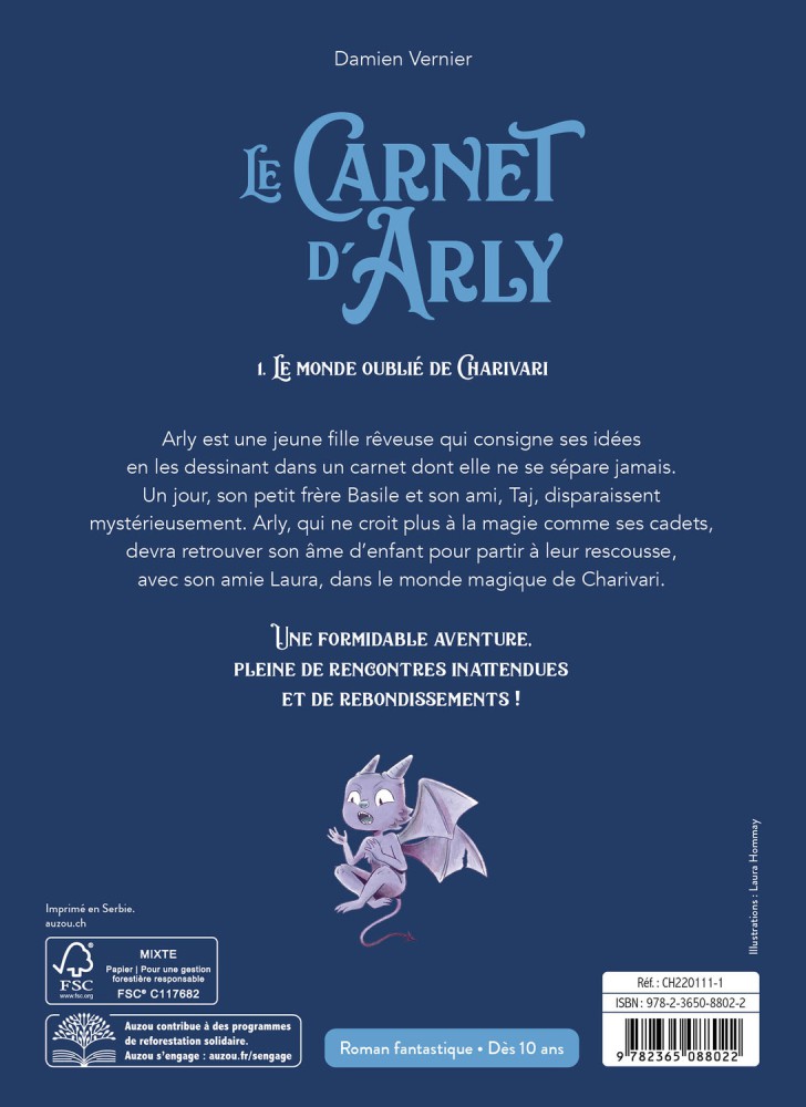 Le Carnet D'arly Tome 1