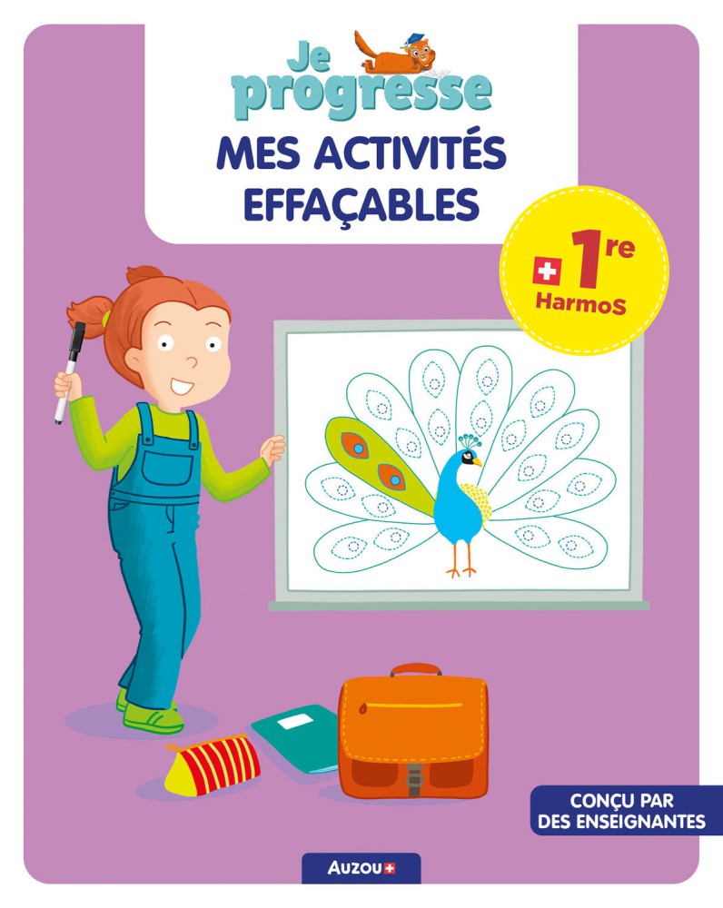 Je Progresse : Mes Activités Effaçables 1E Harmos