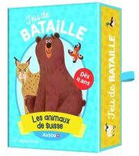 Jeu de bataille - Les animaux de Suisse