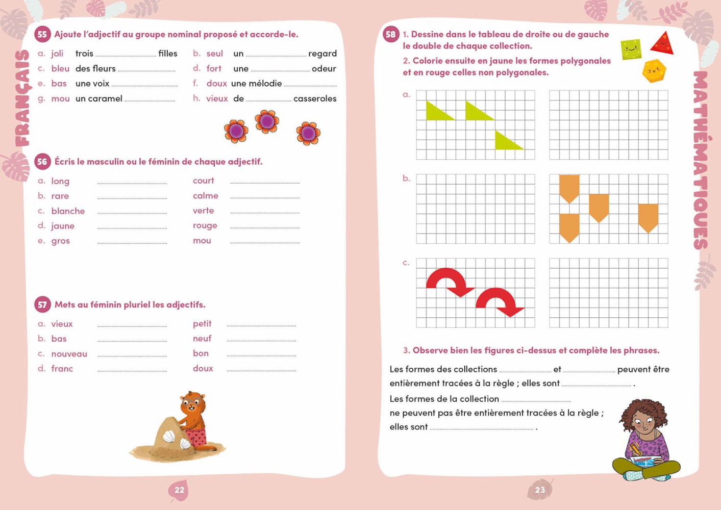 4E Harmos Vers La 5E : Français, Mathématiques, Avec Des Activités Na