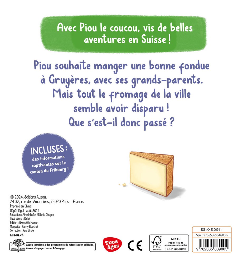 Piou Le Coucou À Gruyères