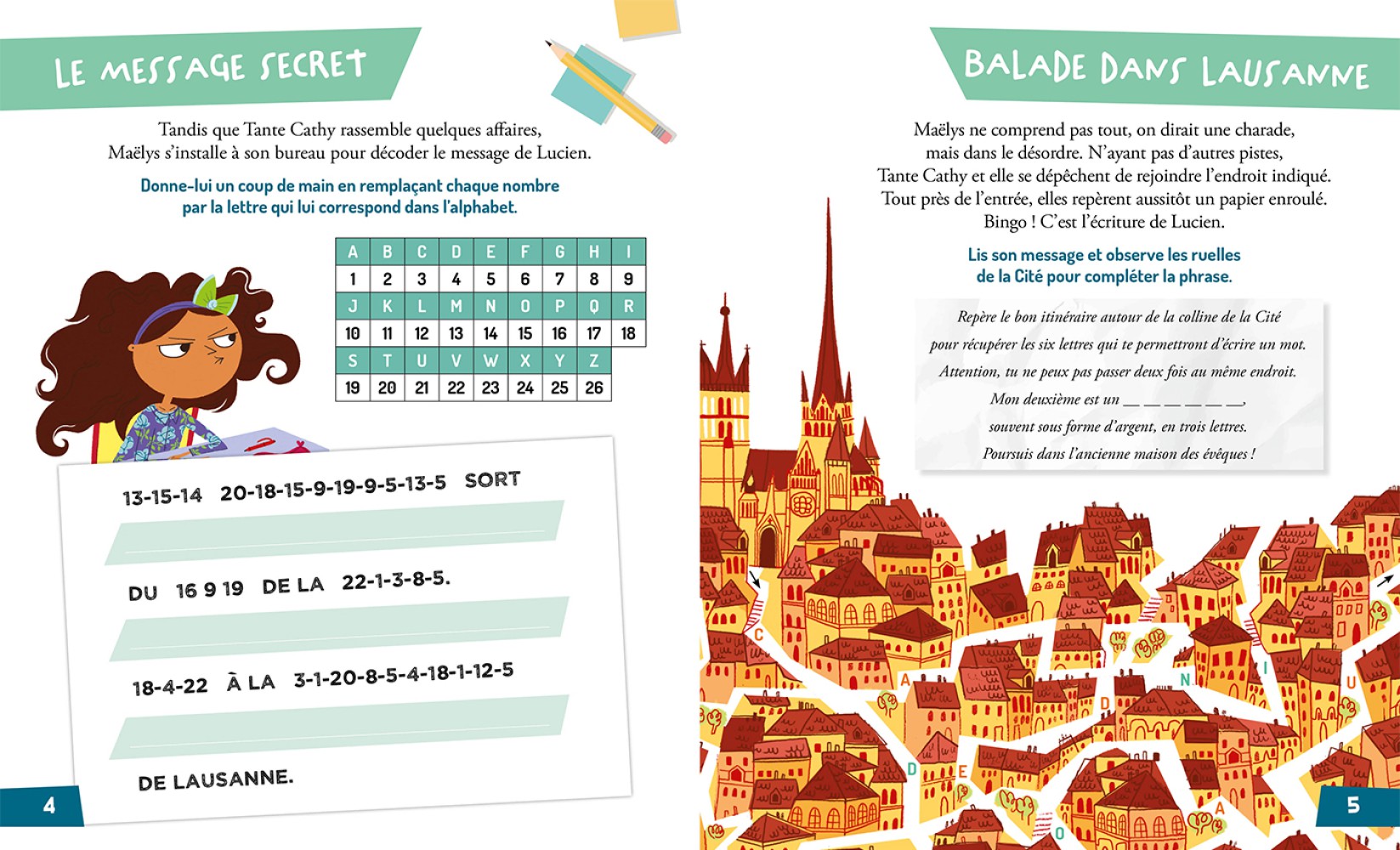 Mon Livre D'énigmes Avec Maëlys