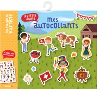 Ma pochette d'artiste autocollants Les fêtes suisses