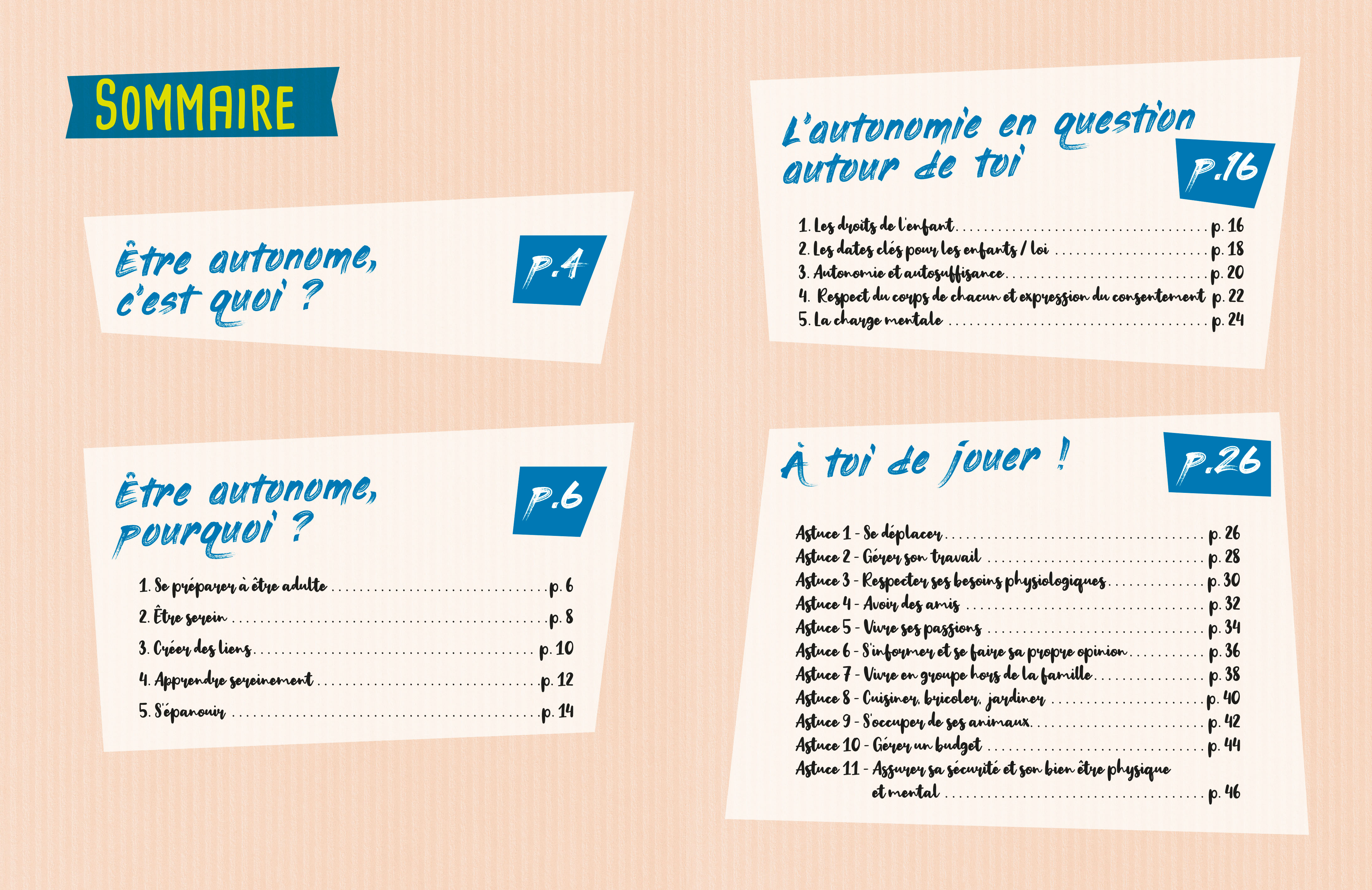 MON PETIT GUIDE POUR DEVENIR AUTONOME