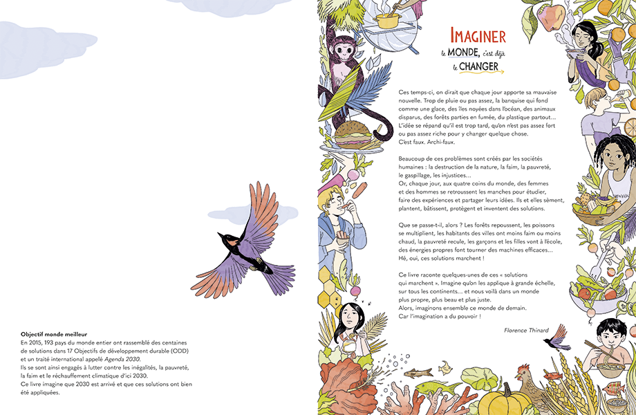 IMAGINE UN MONDE : DES SOLUTIONS POUR NOTRE PLANETE D