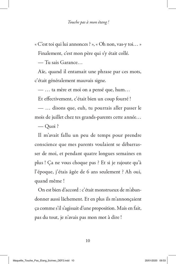 TOUCHE PAS A MON ETANG !
