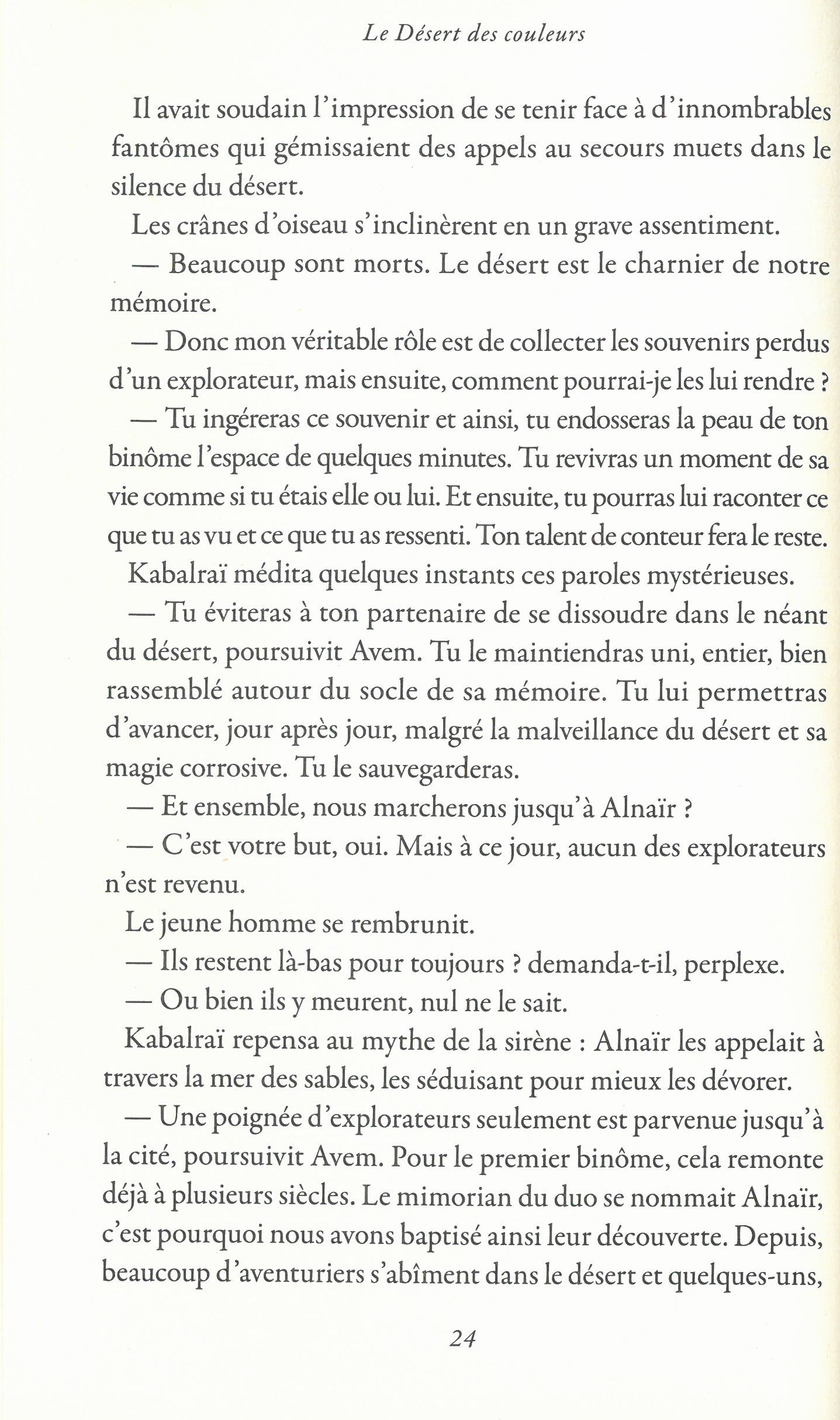 LE DESERT DES COULEURS