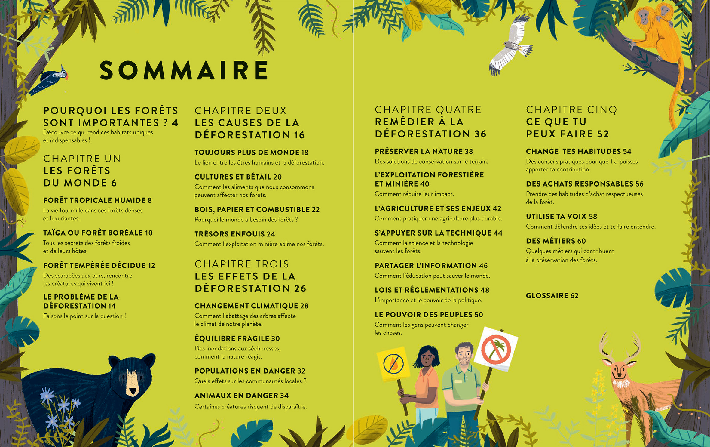 LES FORETS, UN TRESOR A PRESERVER