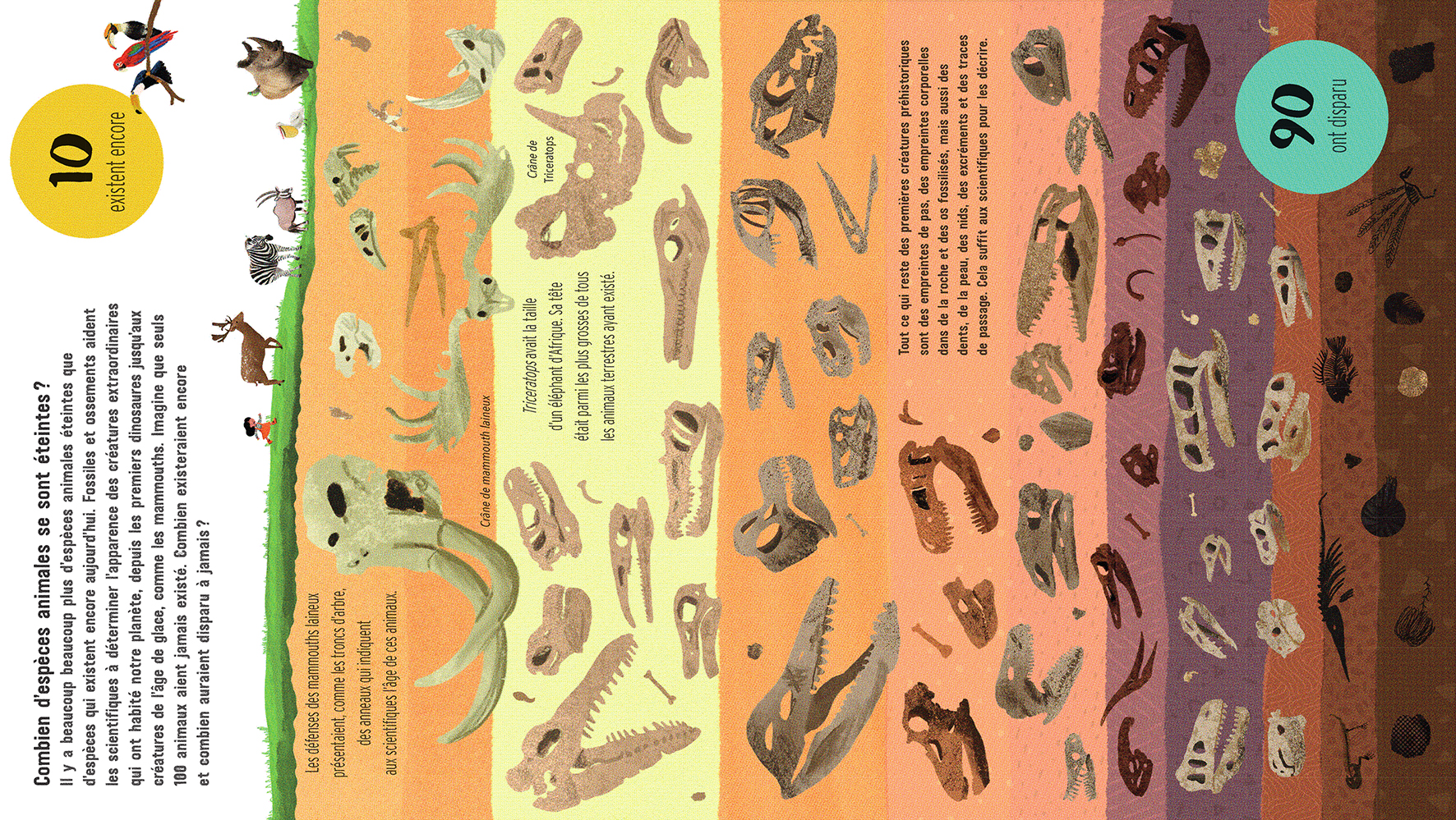 SI LE MONDE NE COMPTAIT QUE 100 ANIMAUX