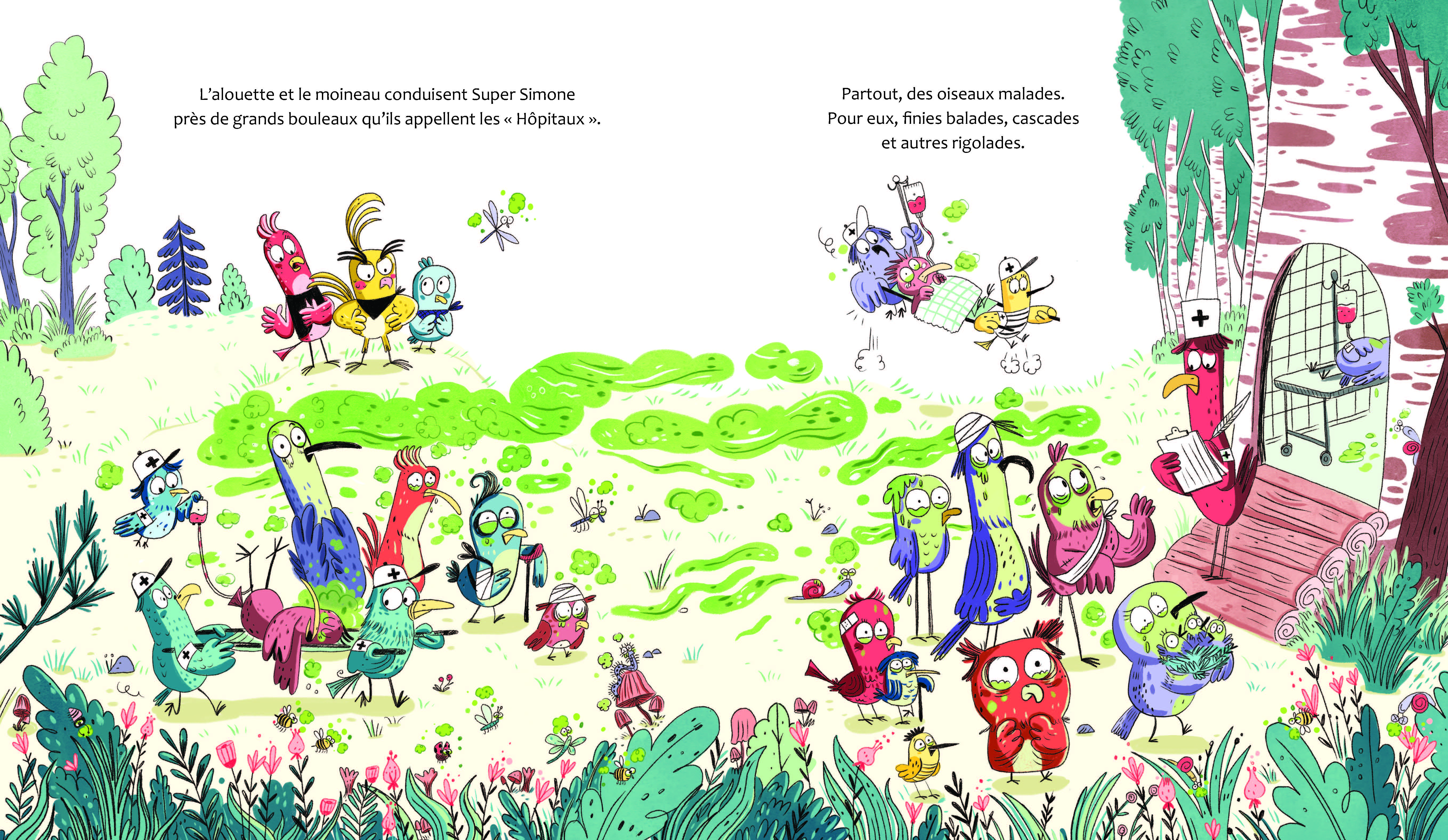 SUPER SIMONE SAUVE LES OISEAUX SUPER SIMONE SAUVE LES OISEAUX