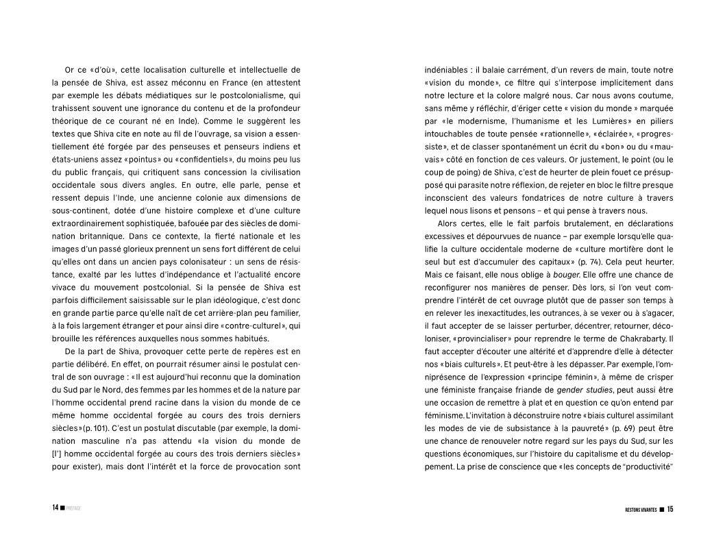 RESTONS VIVANTES RESTONS VIVANTES