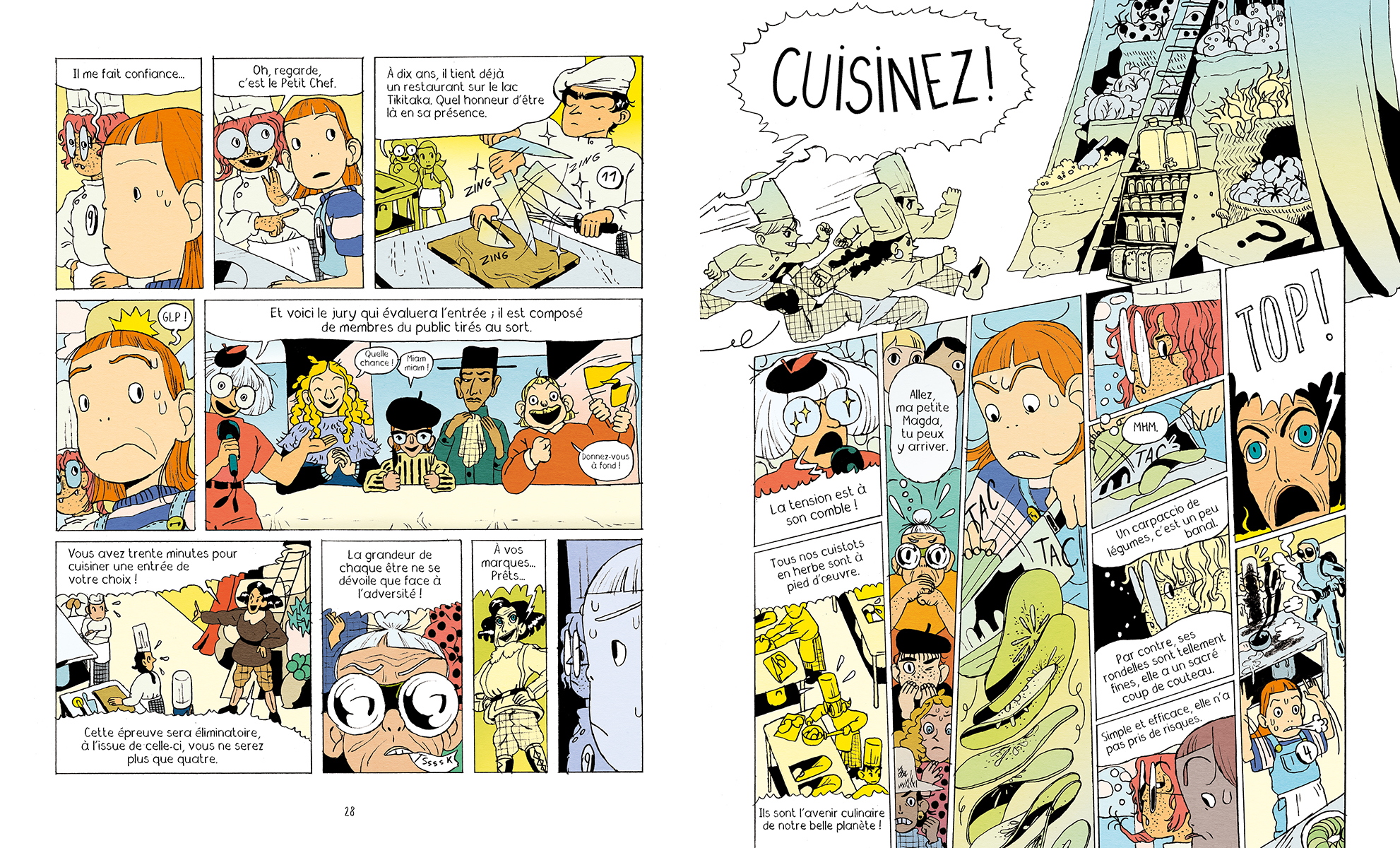 MAGDA, CUISINIERE INTERGALACTIQUE T1 LE GRAND TOURNOI