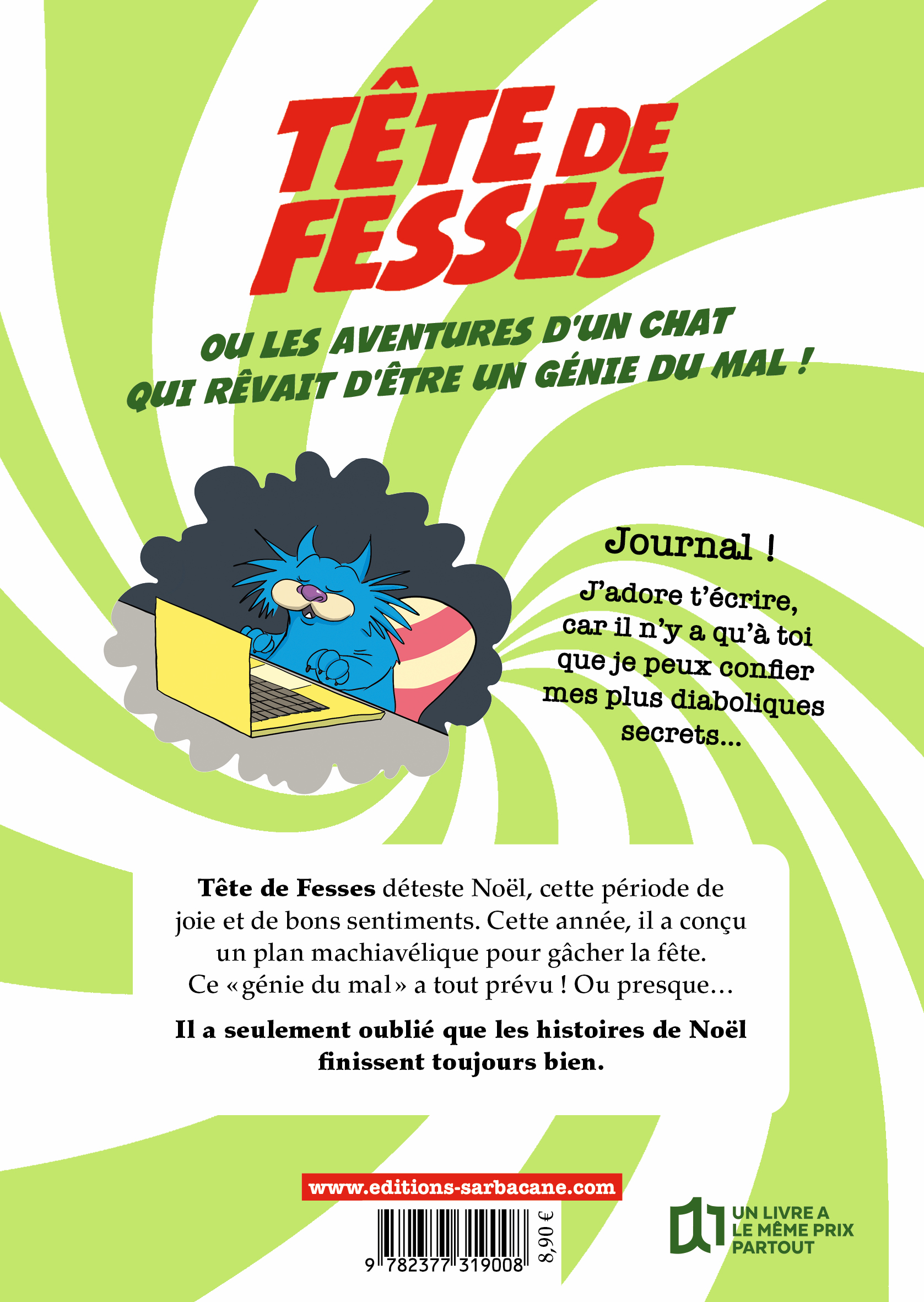 TETE DE FESSES T3 TETE DE FESSES DETESTE NOEL