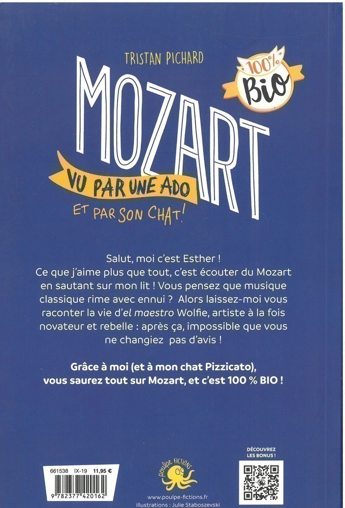 MOZART VU PAR UNE ADO ET PAR SON CHAT !