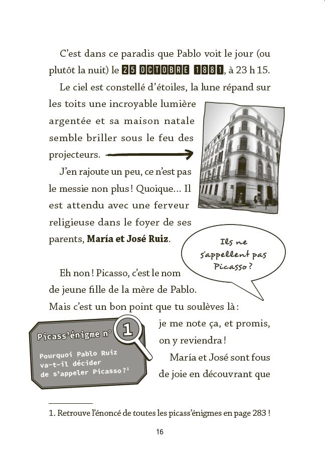 100 % BIO. PICASSO VU PAR UNE ADO