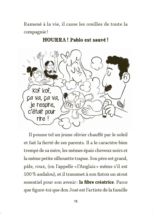 100 % BIO. PICASSO VU PAR UNE ADO
