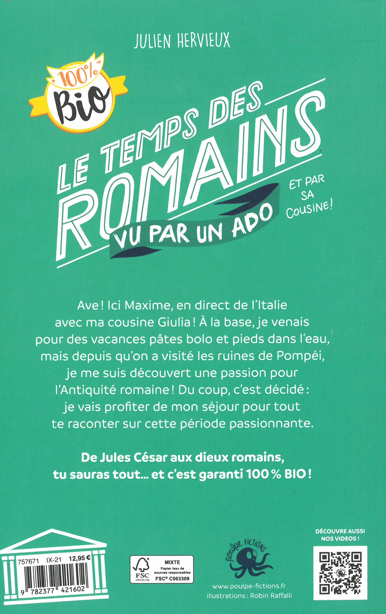 LE TEMPS DES ROMAINS VU PAR UN ADO LE TEMPS DES ROMAINS VU PAR UN ADO