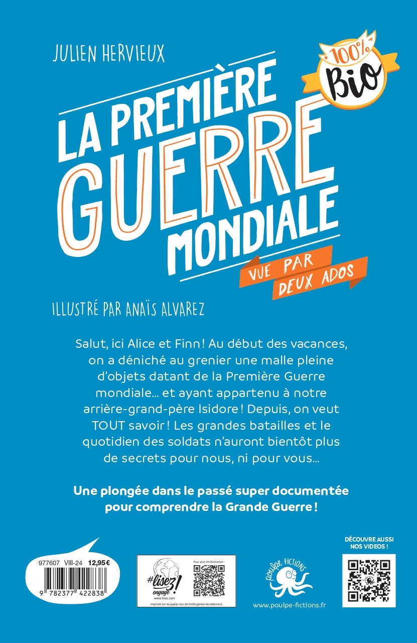 LA PREMIERE GUERRE MONDIALE VUE PAR DEUX ADOS LA PREMIERE GUERRE MONDIALE VUE PAR DEUX ADOS