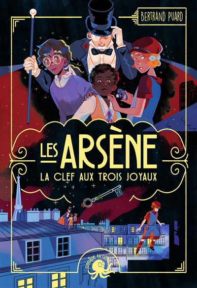 LES ARSENE. LA CLEF AUX TROIS JOYAUX