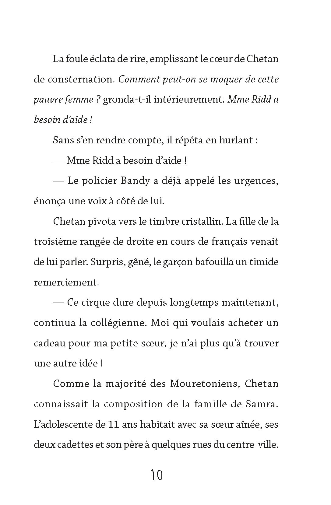 ENQUETE A LA LIBRAIRIE POTIONS