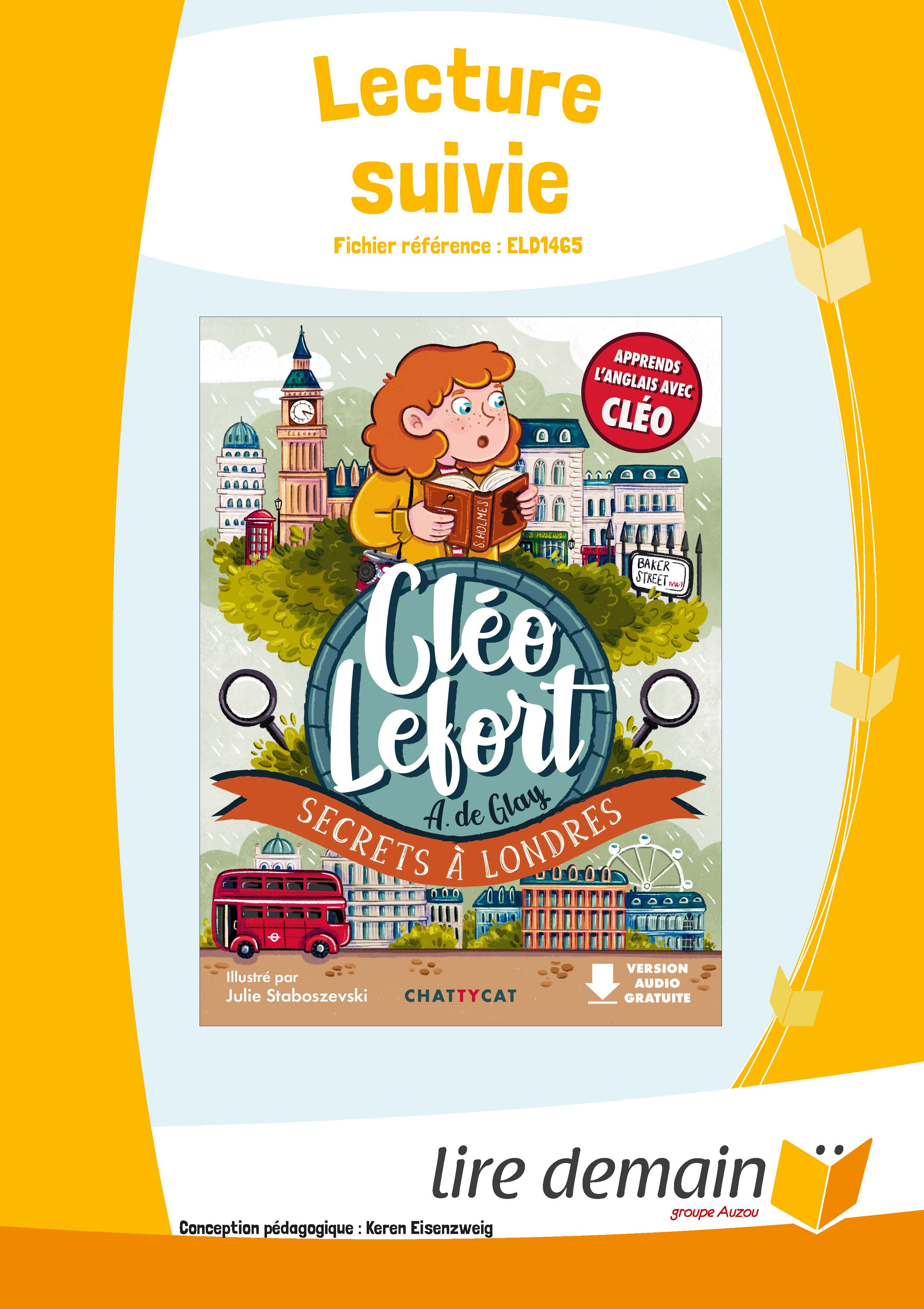 LECTURE SUIVIE - CLEO LEFORT : SECRETS A LONDRES (FICHIER SEUL)