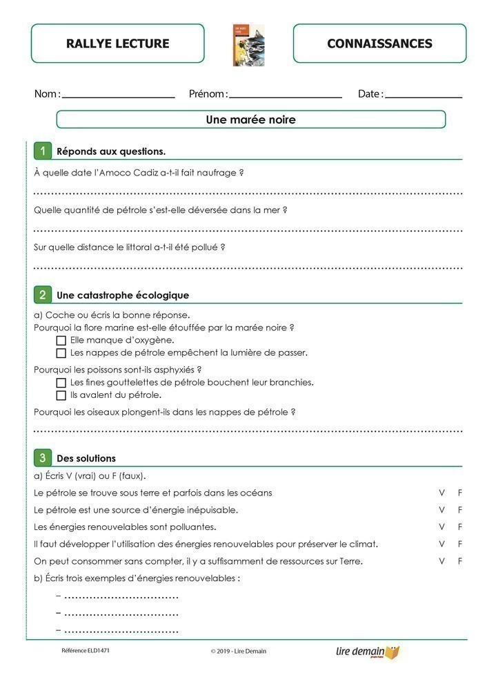 RALLYE LECTURE - UN JOUR AILLEURS