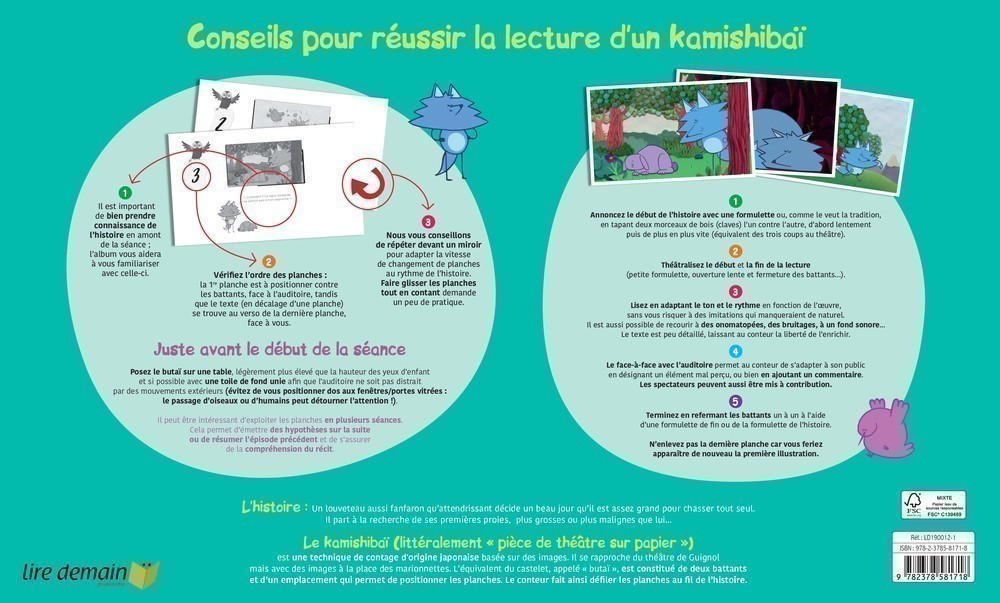 Kamishibai - Trop Petit Loup