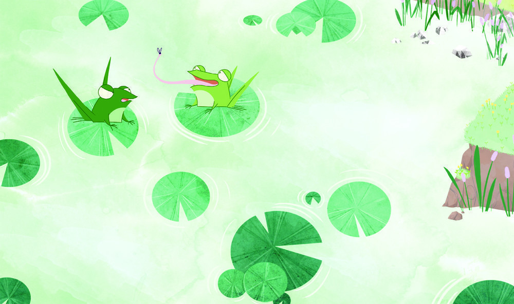 KAMISHIBAI LA PETITE GRENOUILLE A GRANDE BOUCHE