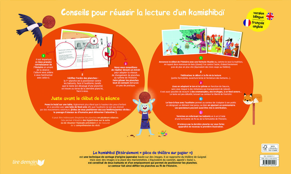 KAMISHIBAI AUGUSTIN, MAITRE CORBEAU ET LA CHOCOGALETTE