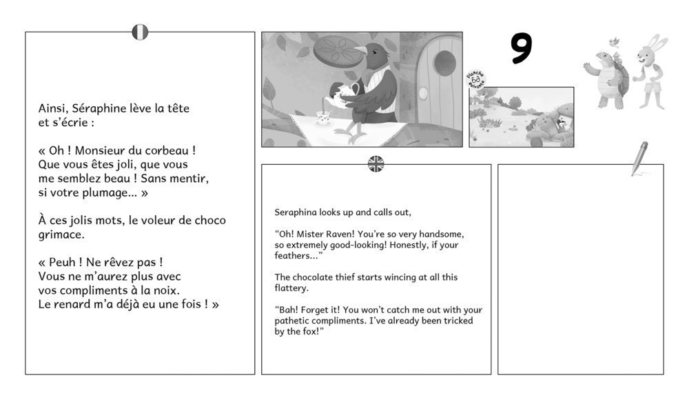 KAMISHIBAI AUGUSTIN, MAITRE CORBEAU ET LA CHOCOGALETTE