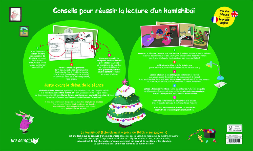 Kamishibaï - Le Loup Qui N'aimait Pas Noël