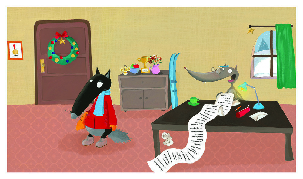 Kamishibaï - Le Loup Qui N'aimait Pas Noël