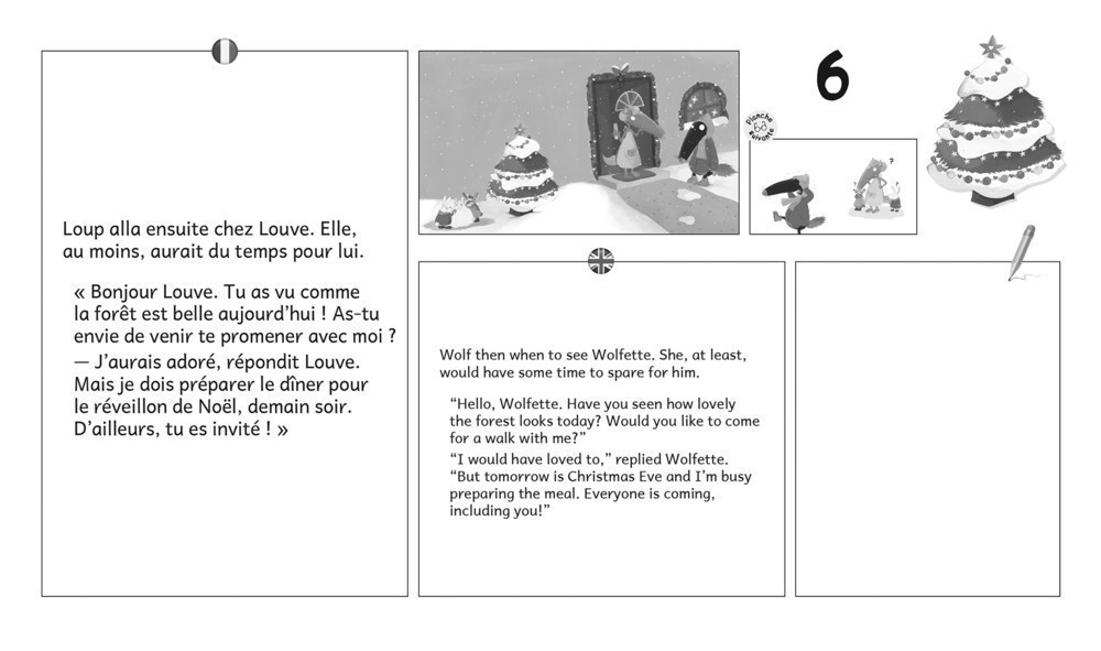 Kamishibaï - Le Loup Qui N'aimait Pas Noël