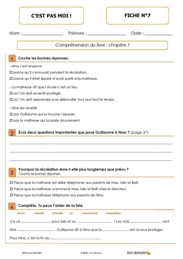 LECTURE SUIVIE - C