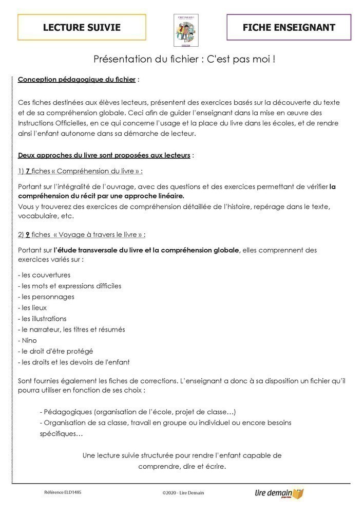 LECTURE SUIVIE - C