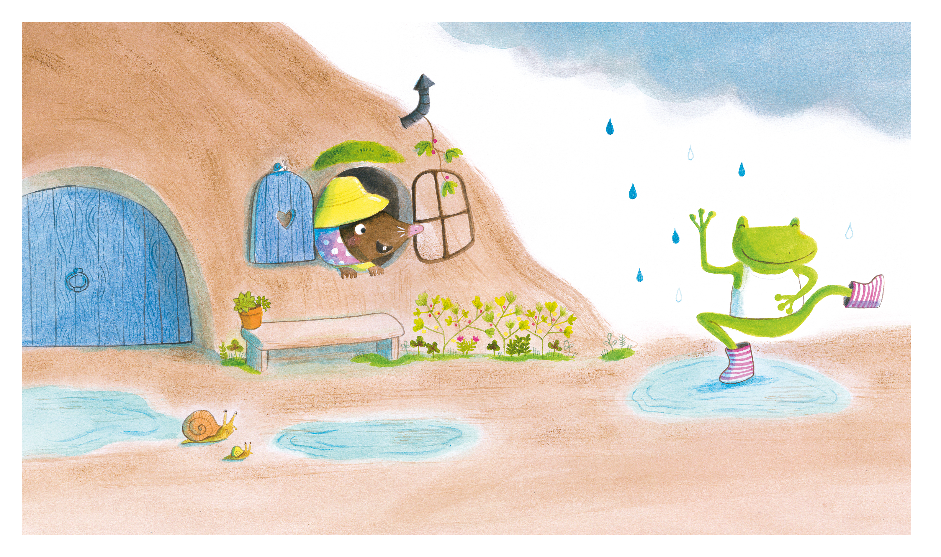 KAMISHIBAI PETITE TAUPE TOMBE LA PLUIE KAMISHIBAI PETITE TAUPE TOMBE LA PLUIE