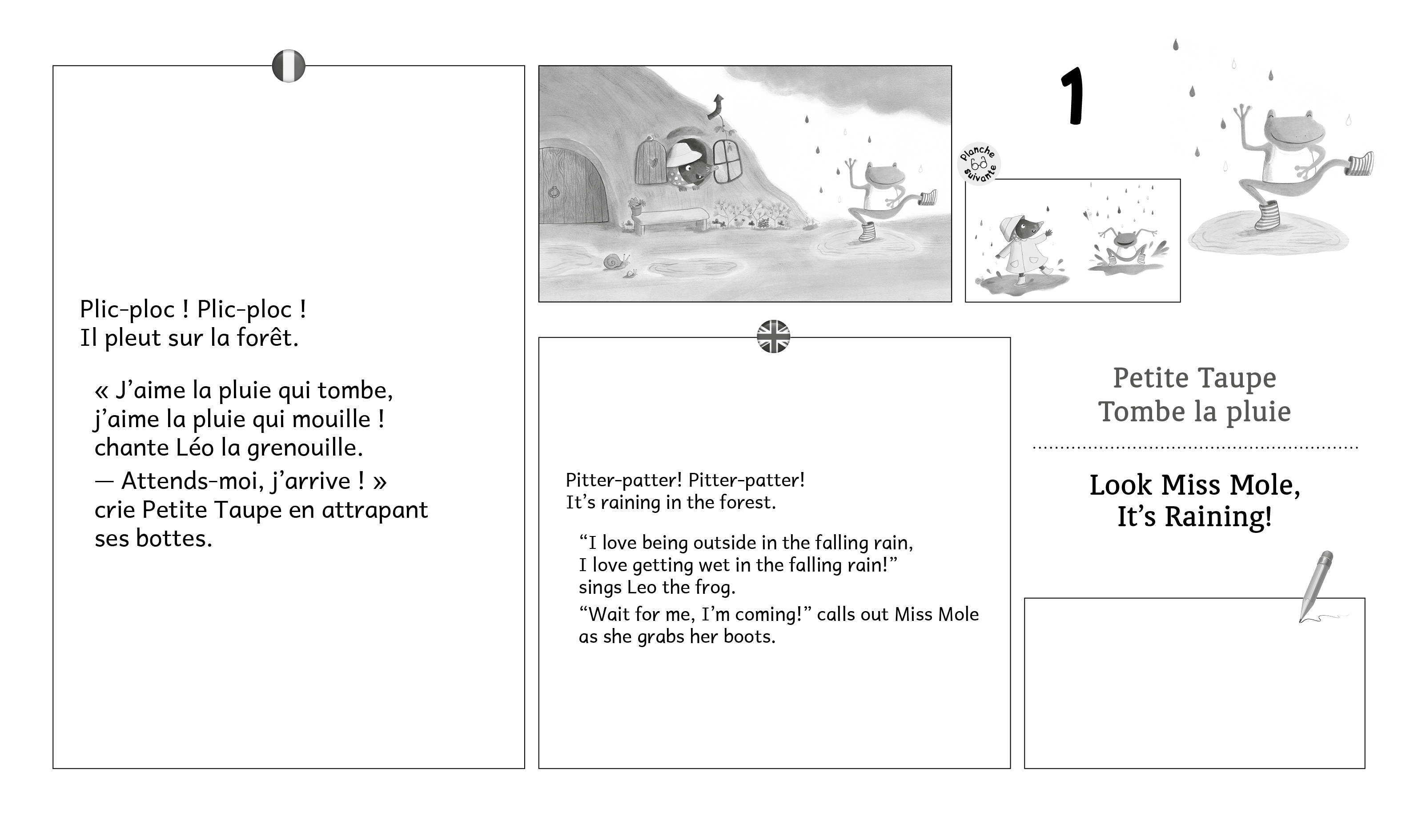 KAMISHIBAI PETITE TAUPE TOMBE LA PLUIE KAMISHIBAI PETITE TAUPE TOMBE LA PLUIE