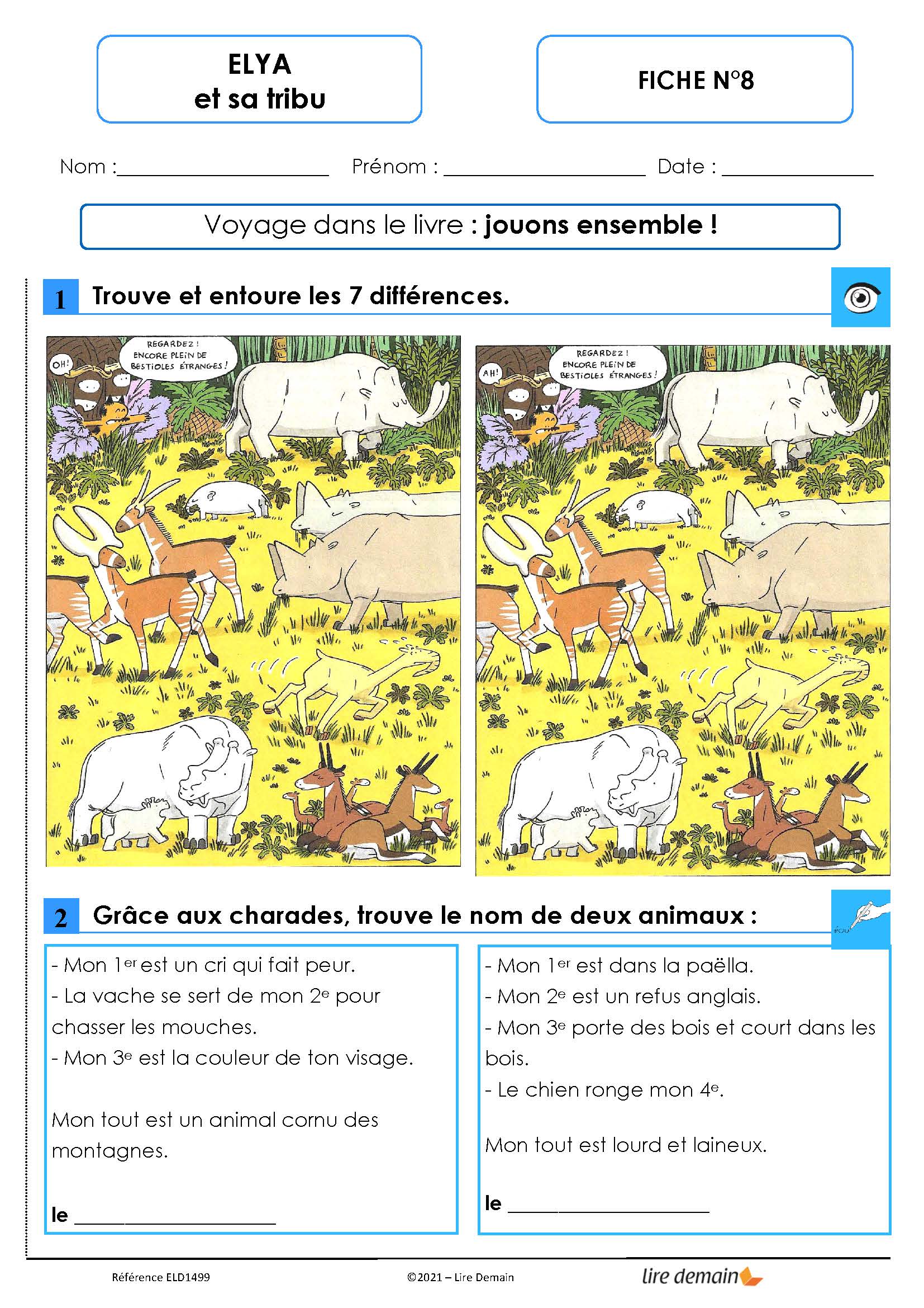 LECTURE SUIVIE - ELYA ET SA TRIBU (25 EX)